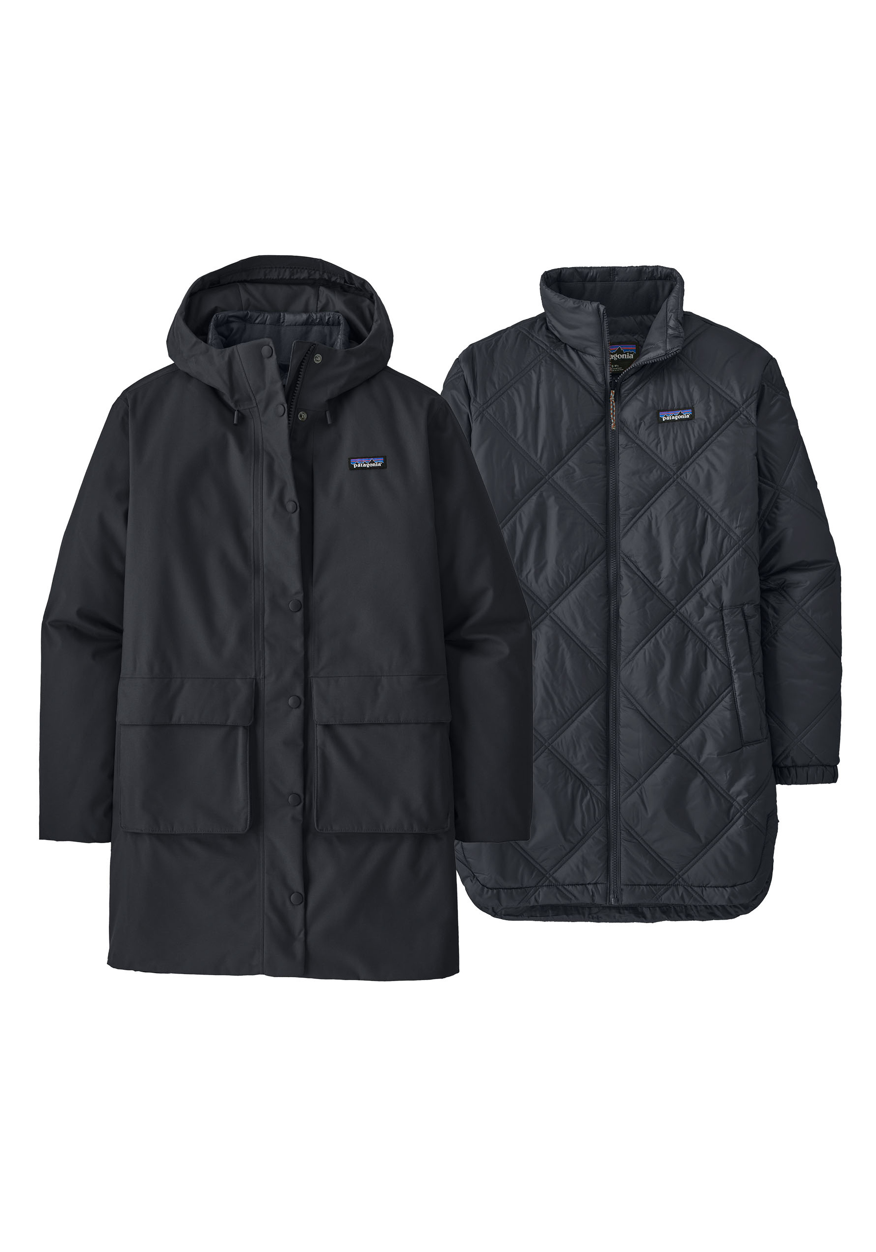 Patagonia Parka W's Pine Bank 3-in-1 Pitch Blue