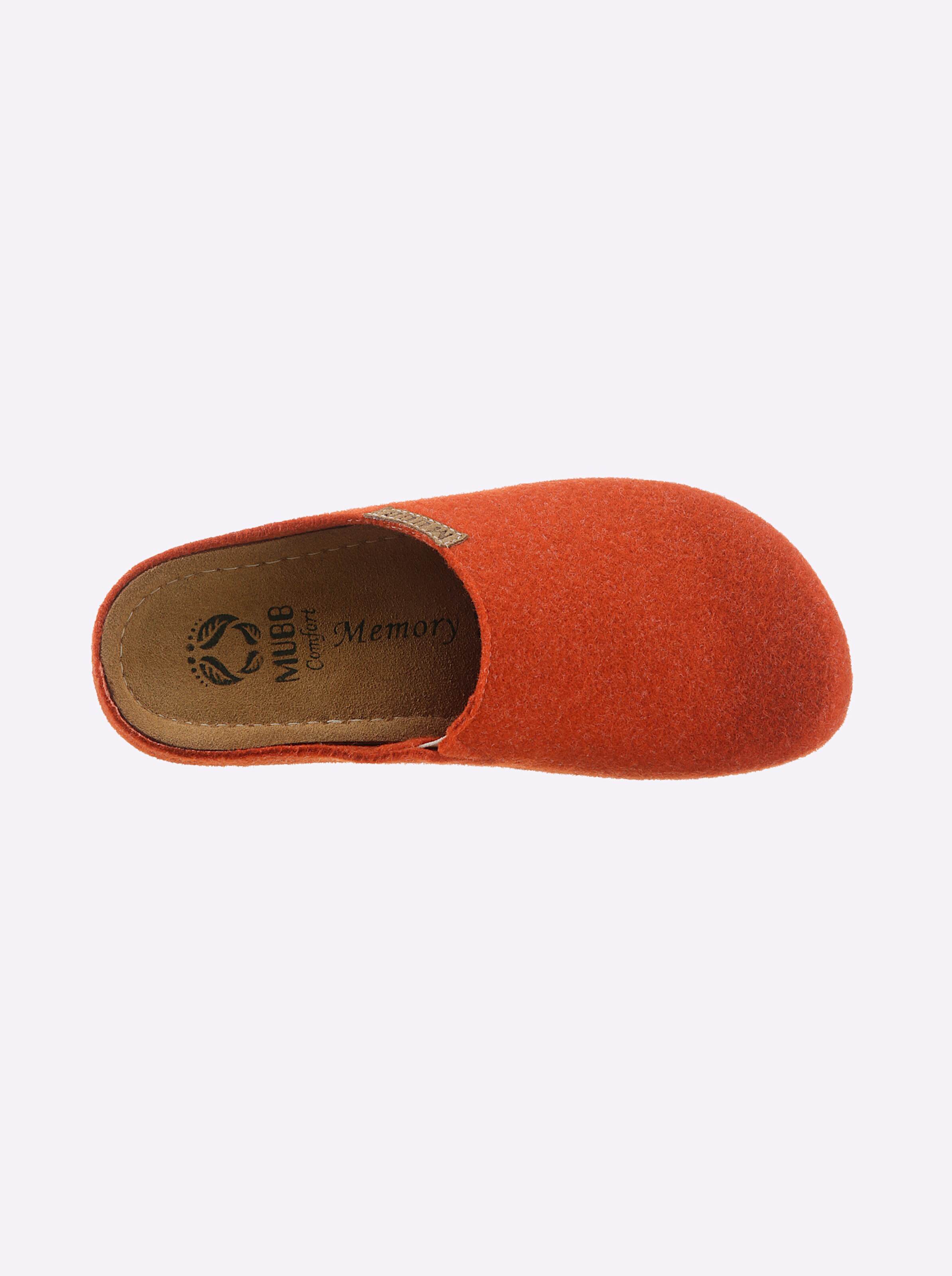 Mubb Pantoffel in orange