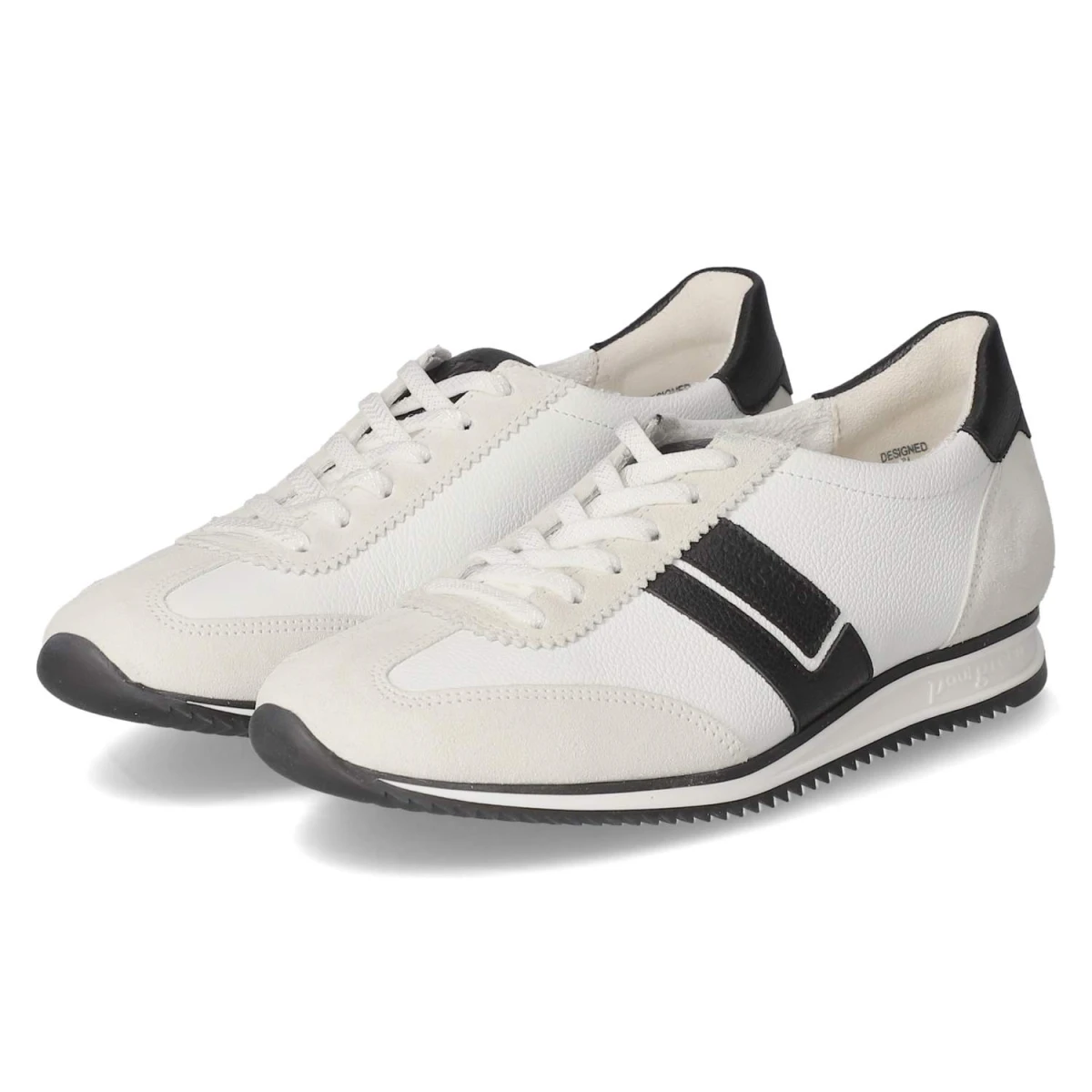 Paul GreenLow Sneaker - milk/white/black