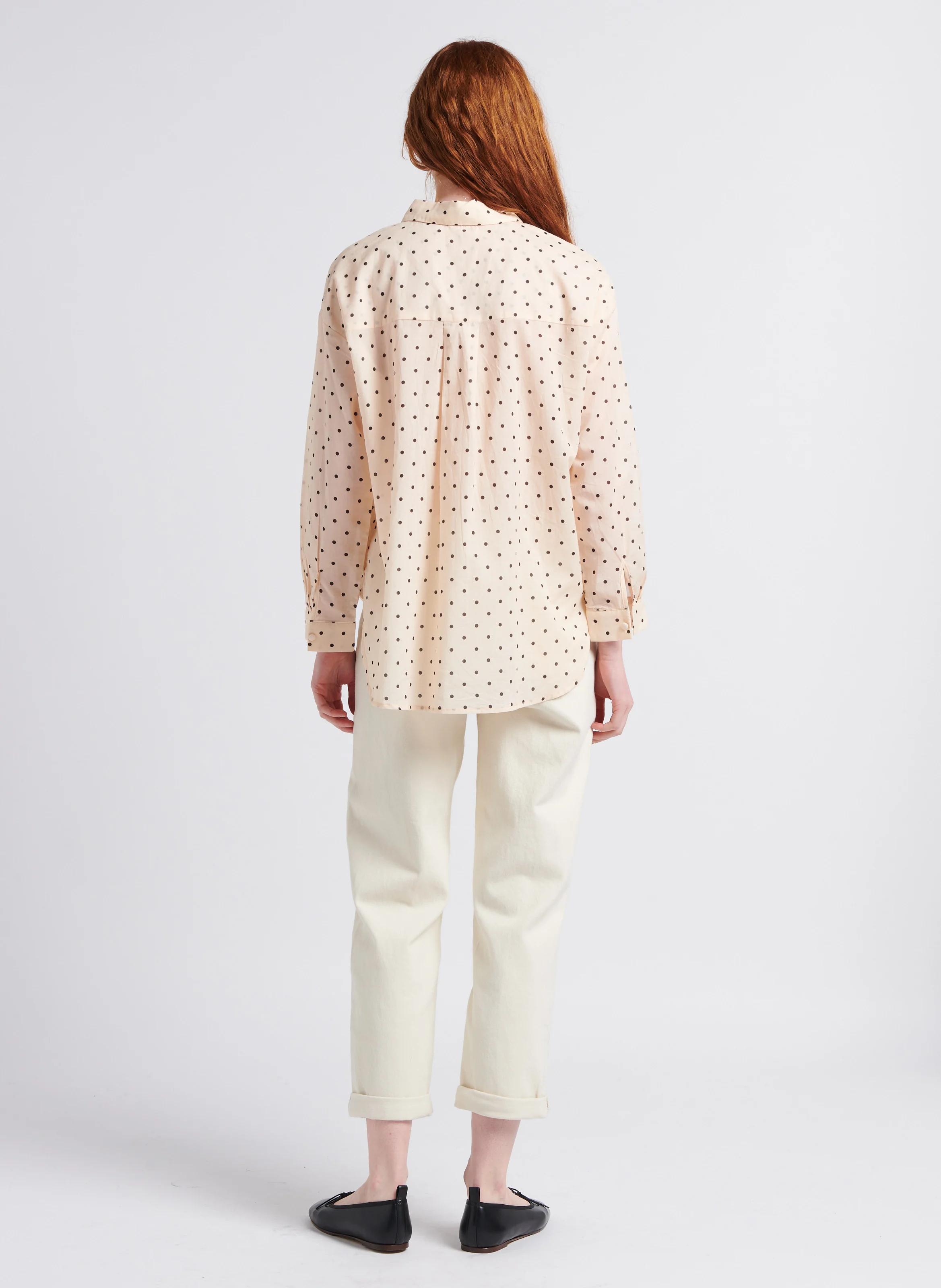 N°124 - Ballerines en cuir | Noir