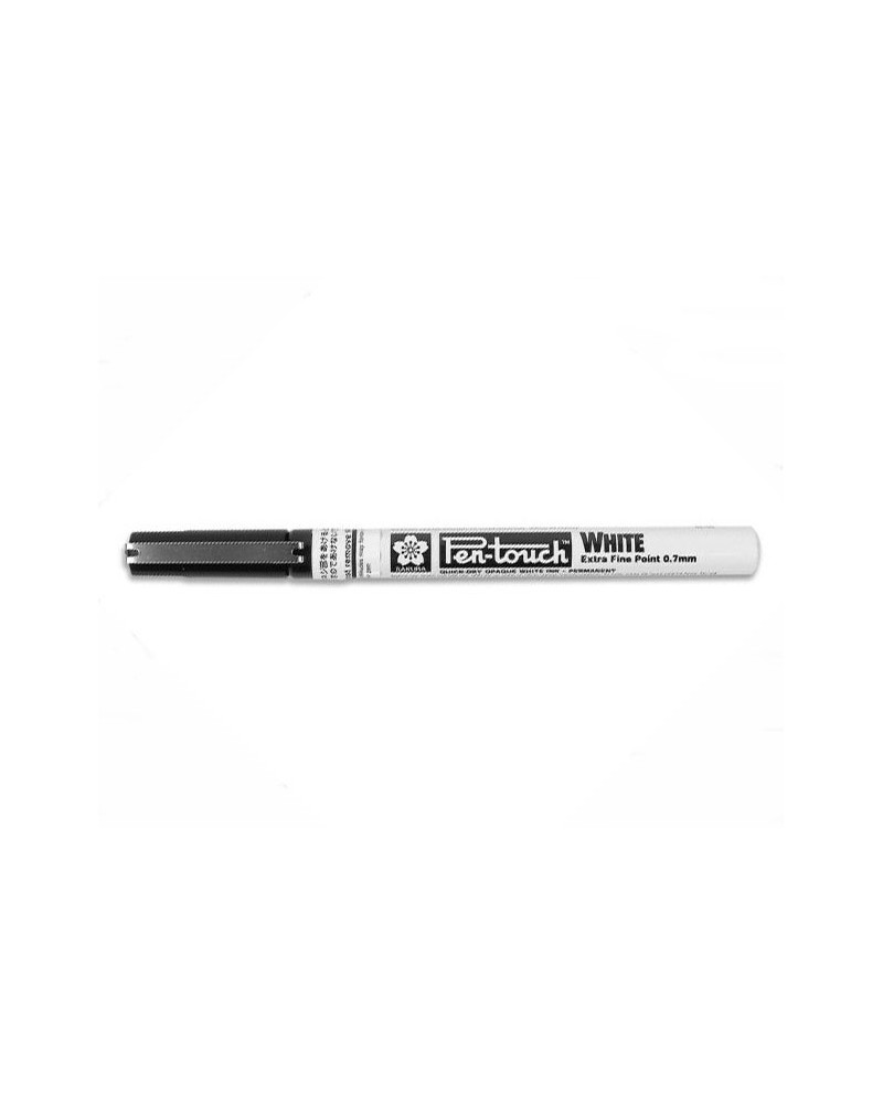 Pen touch Blanc extra-fin