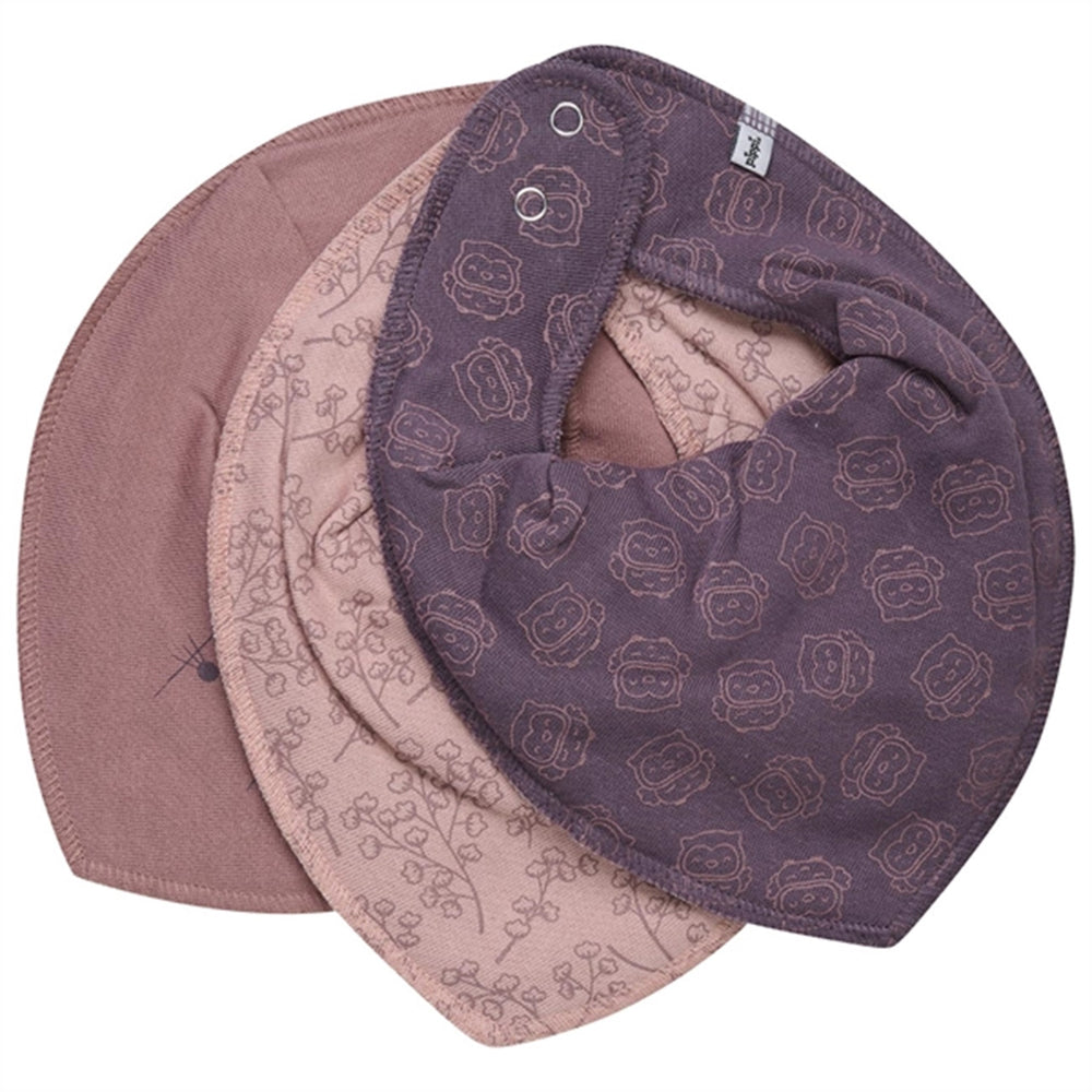 Bandana Hagesmæk 3-pak Burlwood - Pippi