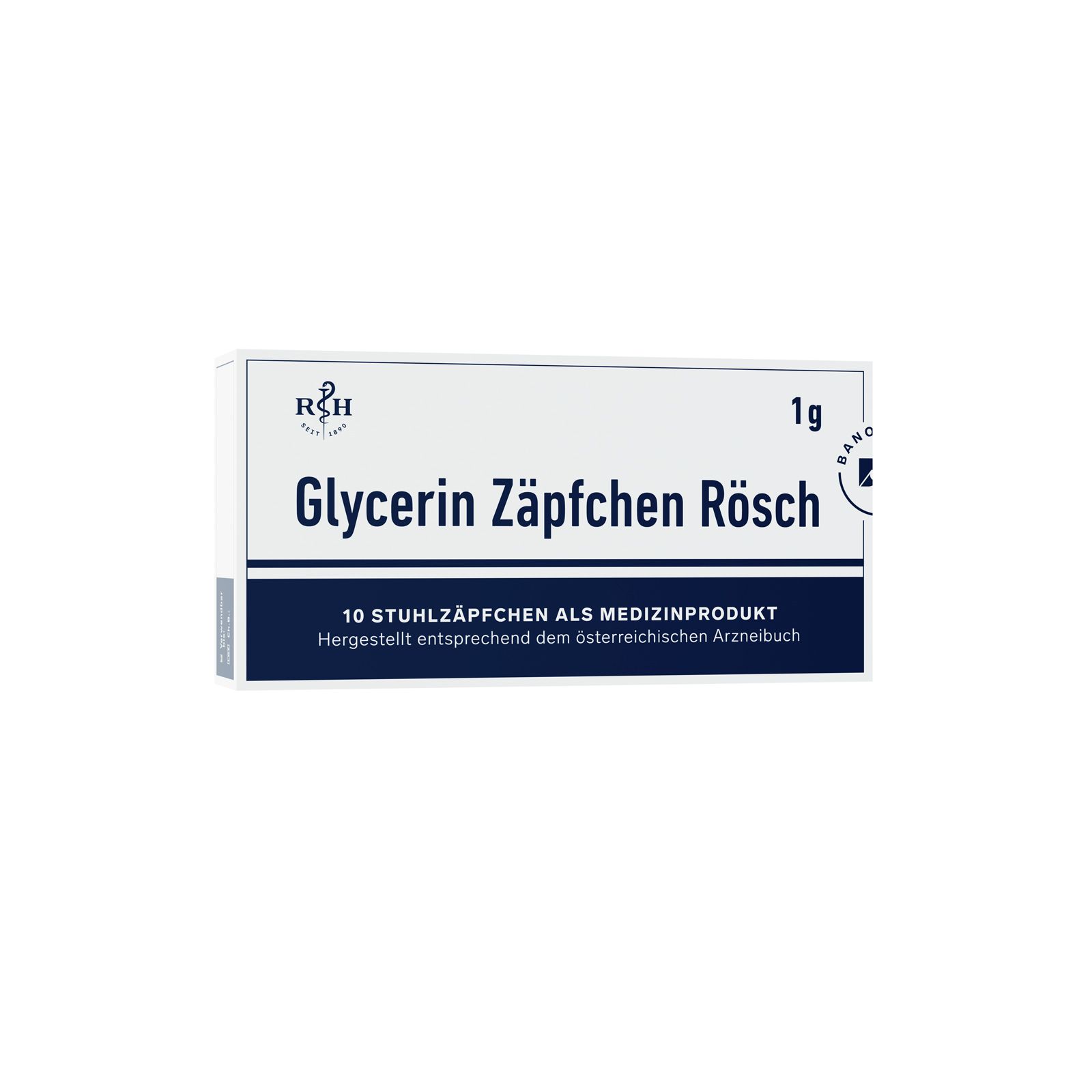 Glycerin Zäpfchen Rösch 1 g