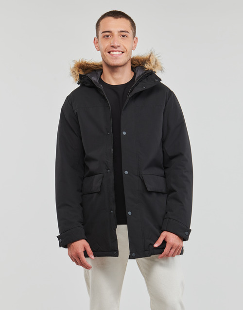 Jack & Jones - JJCHAMP PARKA JACKET FUR Negro
