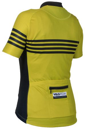 1987 TEAM Damen-Kurzarmtrikot  lime  XL