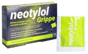NEOTYLOL Grippe Pulver Beutel,12 Stück