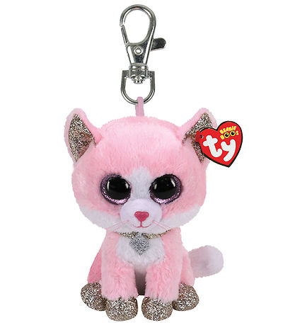 Ty Schlüsselanhänger m. Kuscheltier - Beanie Boos - 10 cm - Fion
