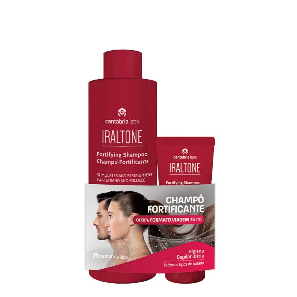 Iraltone Shampoo Fortificante 400ml 75ml