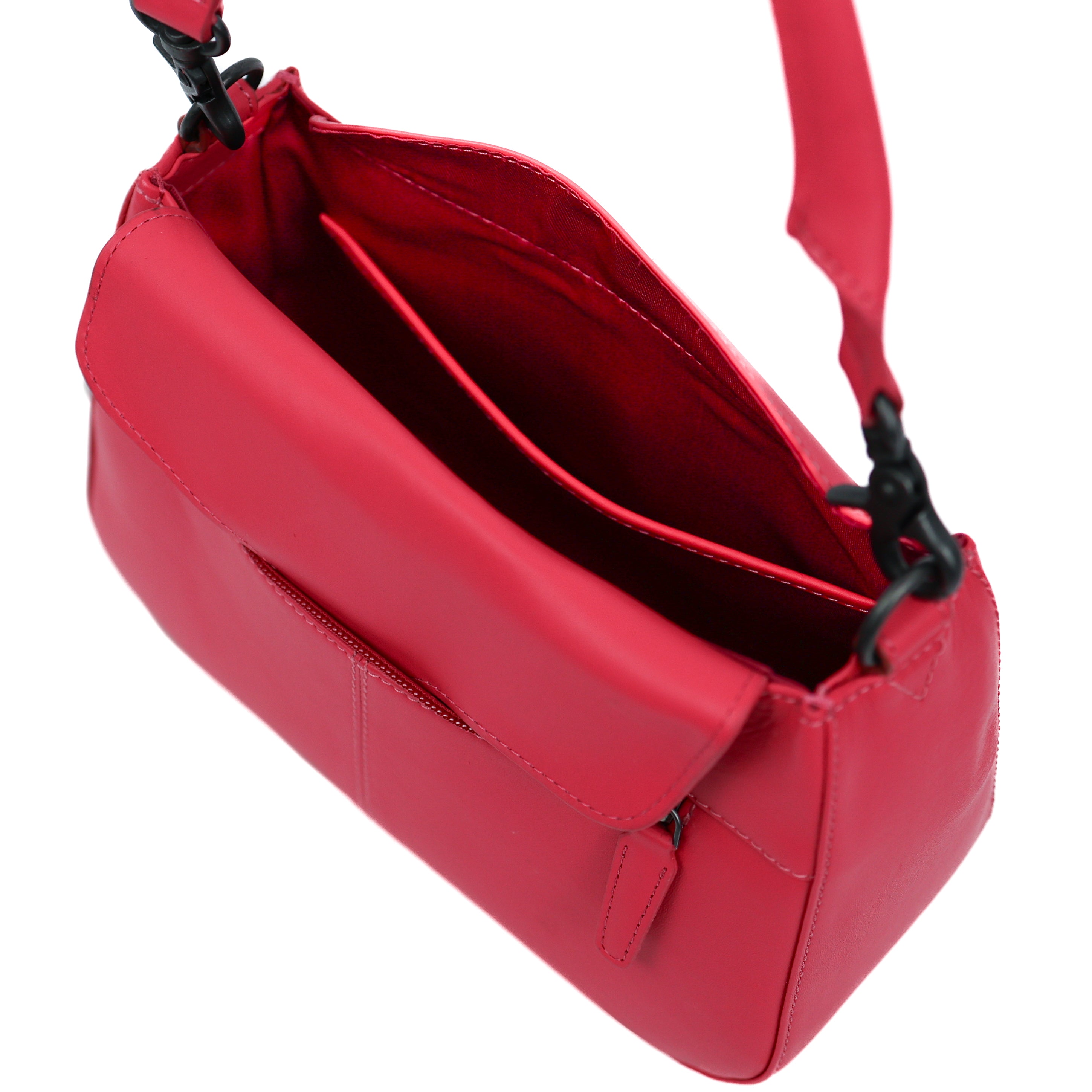 Hand-/schoudertasje met flap 'Fenna' Rose Red Rose Red