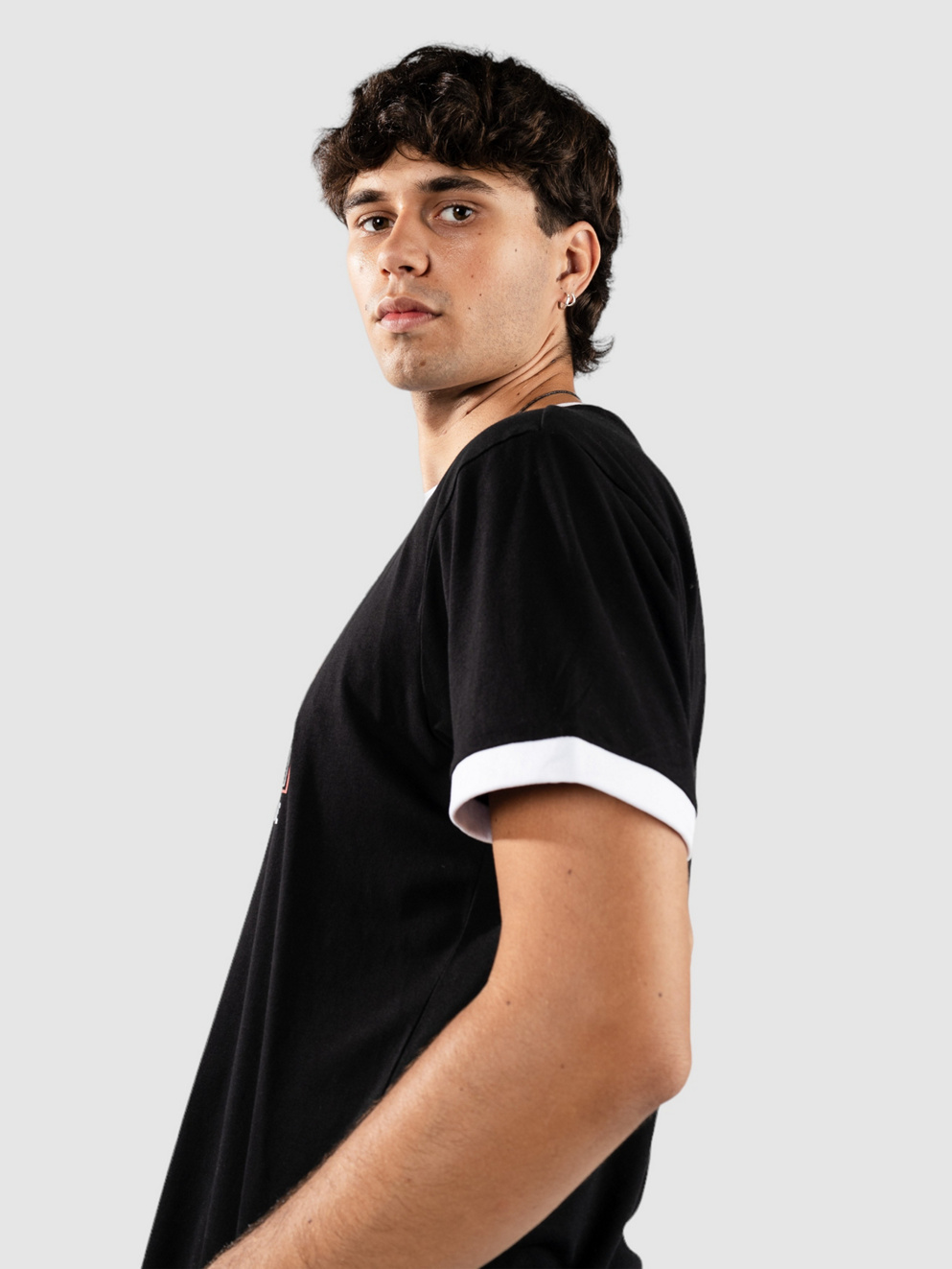 A Lost Cause Demonade Ringer T-Shirt black/white