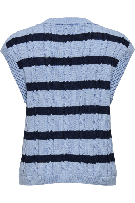 Only blauwe dames gilet