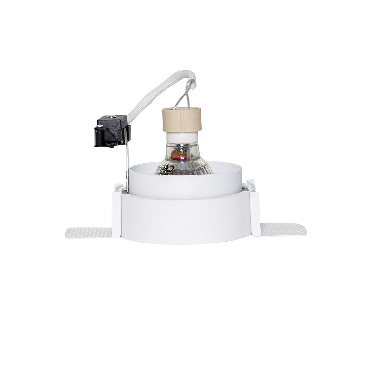 Smart inbouwspot wit rond trimless incl. Wifi GU10 50mm - Oneon