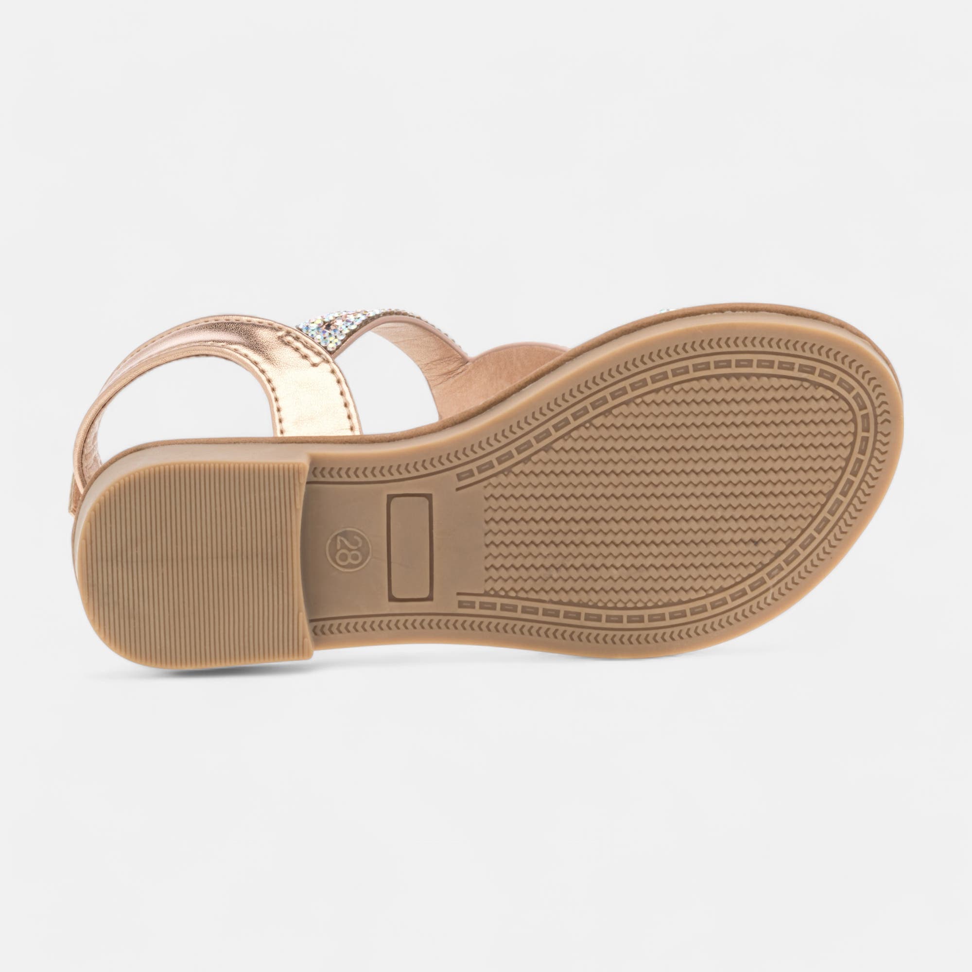 Nu-pieds Fille rose