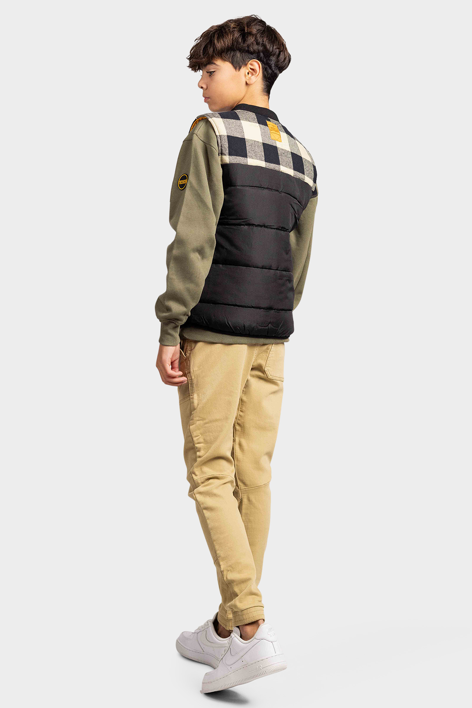 Vingino Tody Bodywarmer Kids Zwart