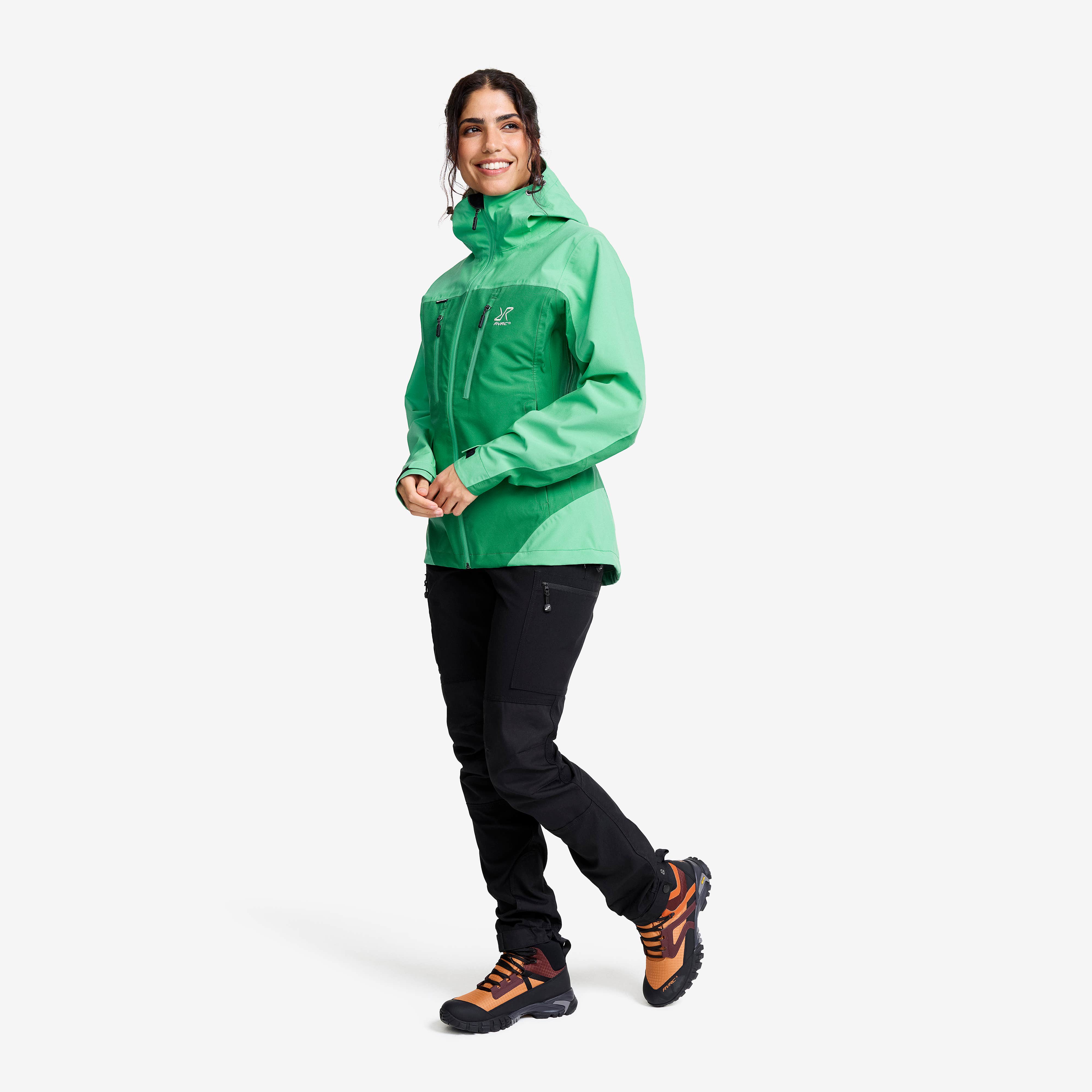 Silence Proshell 3L Jacket Dame Green Spruce/Pine Green