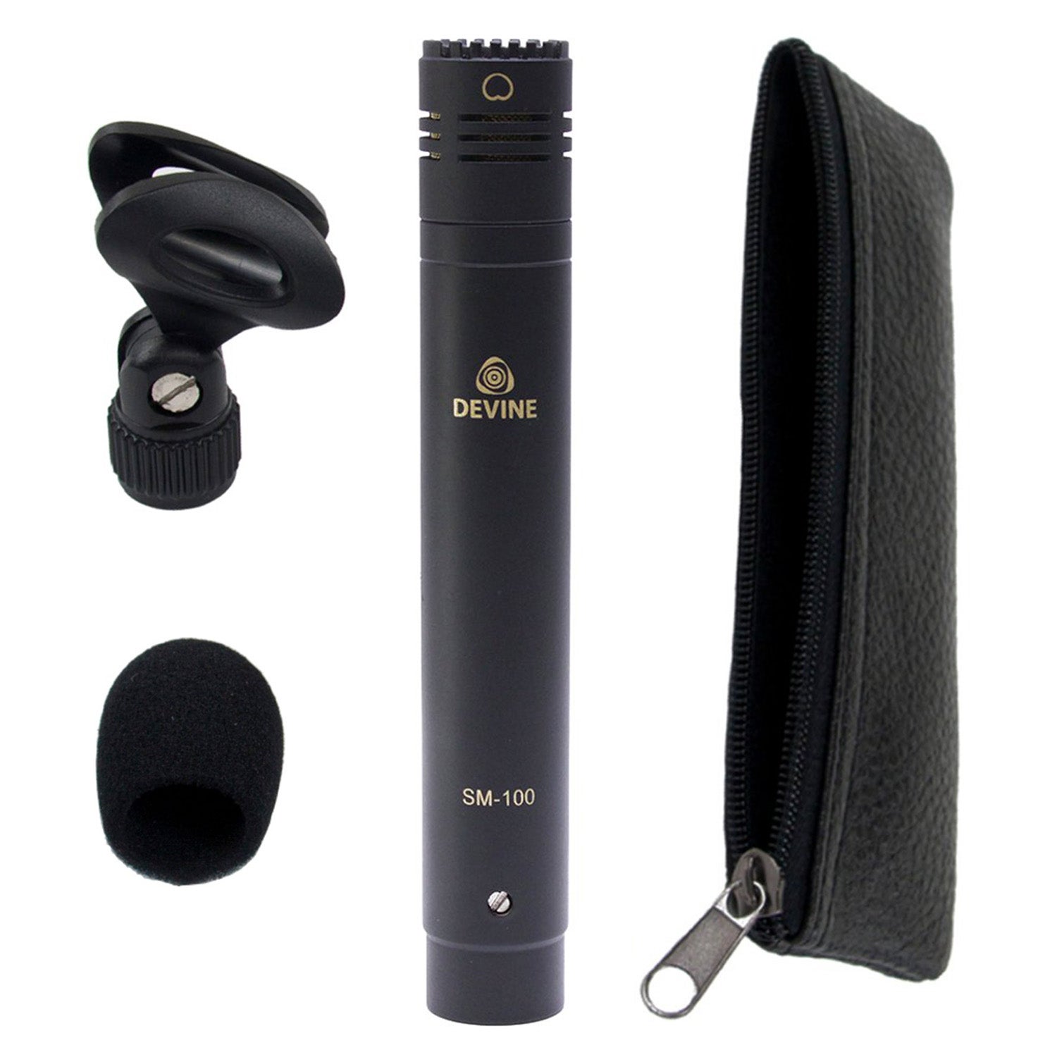 Devine SM-100 kleinmembraan-microfoon stereo-set