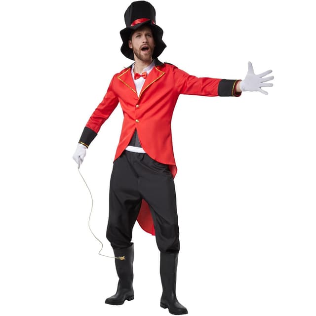 Flot cirkusdirektør kostume