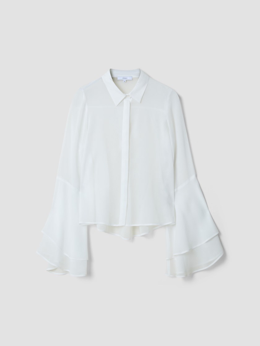 Rouen bluse Bright White