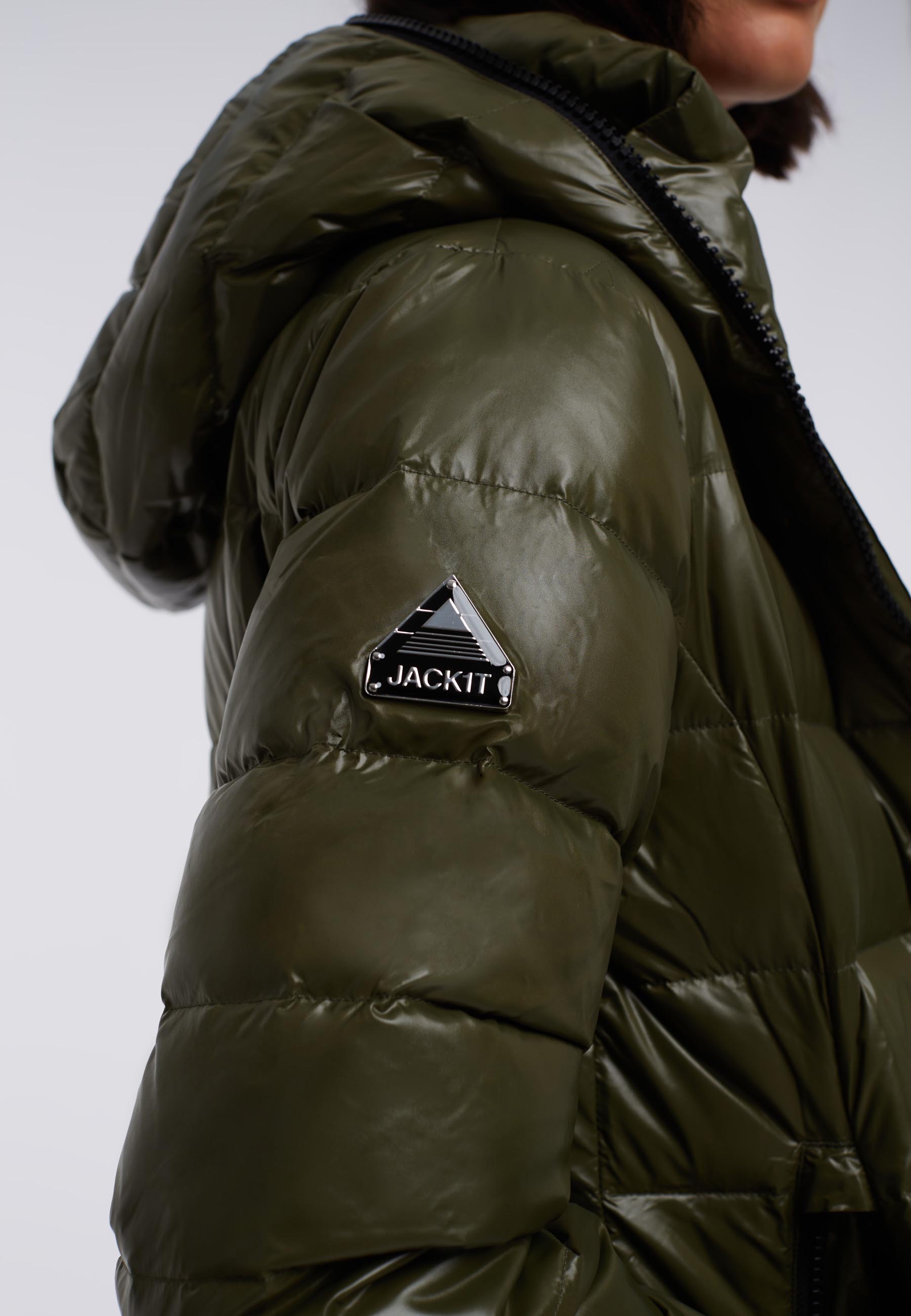 R3D Slick Coat Dame Olive