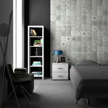 Wandtegel Sephia Glossy Nikea 20x20 cm 1 m²