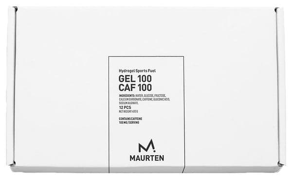 Gels énergétiques Maurten Gel 100 Caf 100 - 12x40g