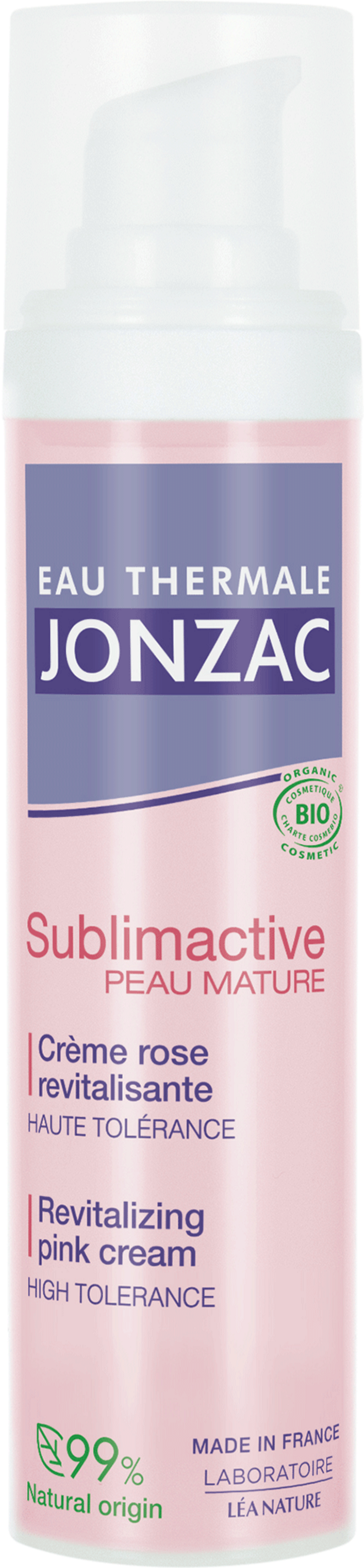 Eau Thermale JONZAC  Sublimactive Peau mature Revitalizing Pink Cream, 40 ml