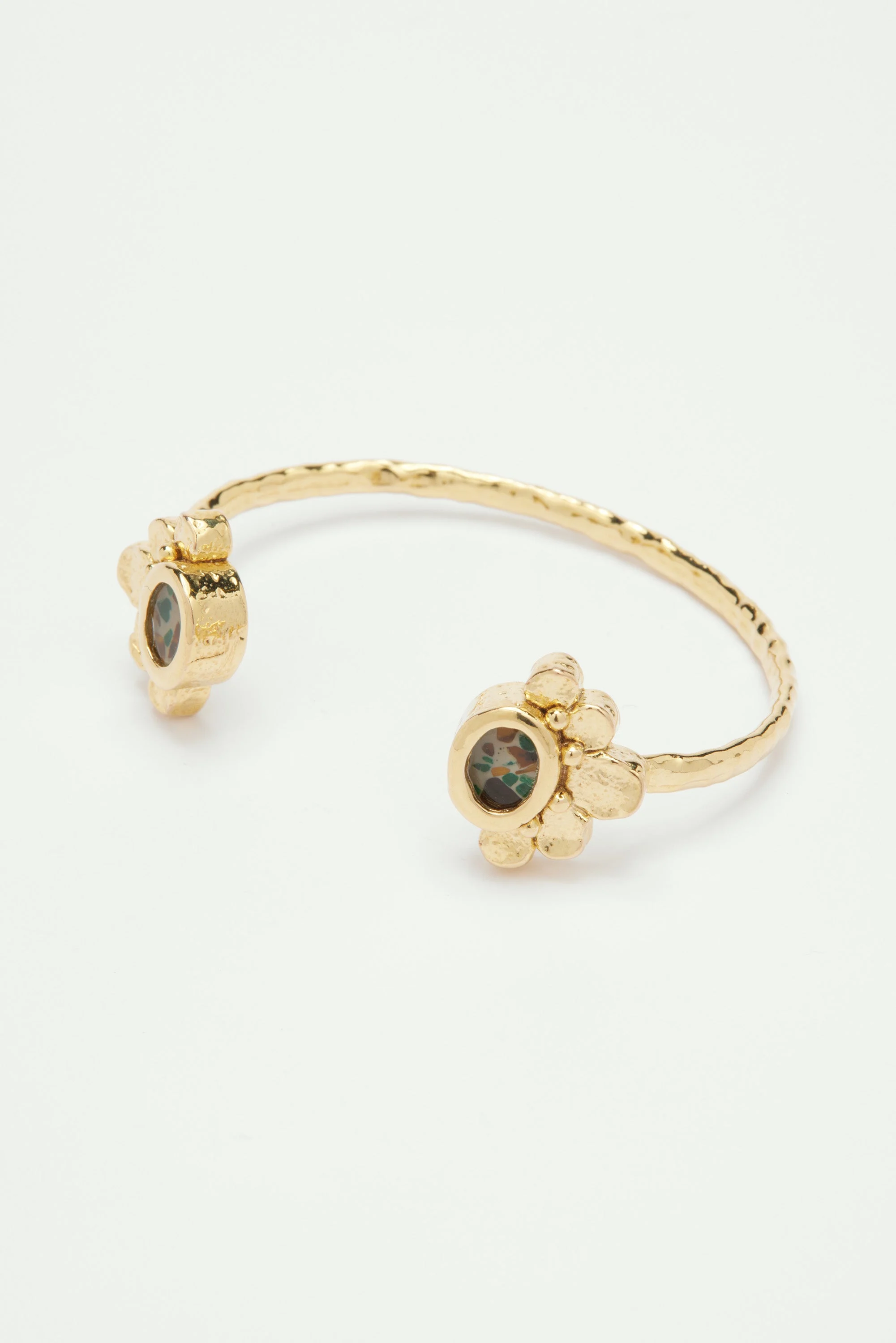 Bracelet jonc terrazzo | Multicolore