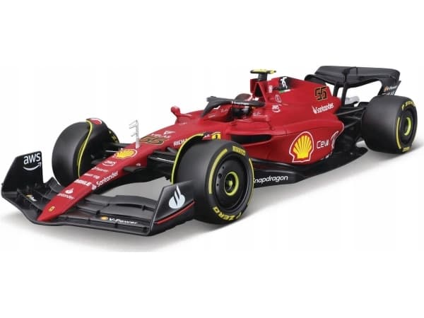 Bburago Ferrari Racing F1-75 2022 #55 Sainz1:18 BBURAGO