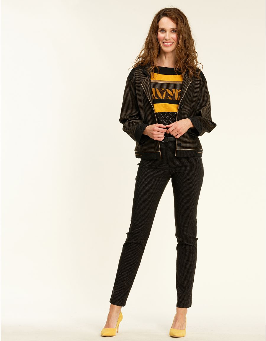T-shirt bateau noir