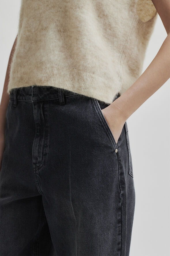 Second Female Andorra Denim Jeans Dark grey denim