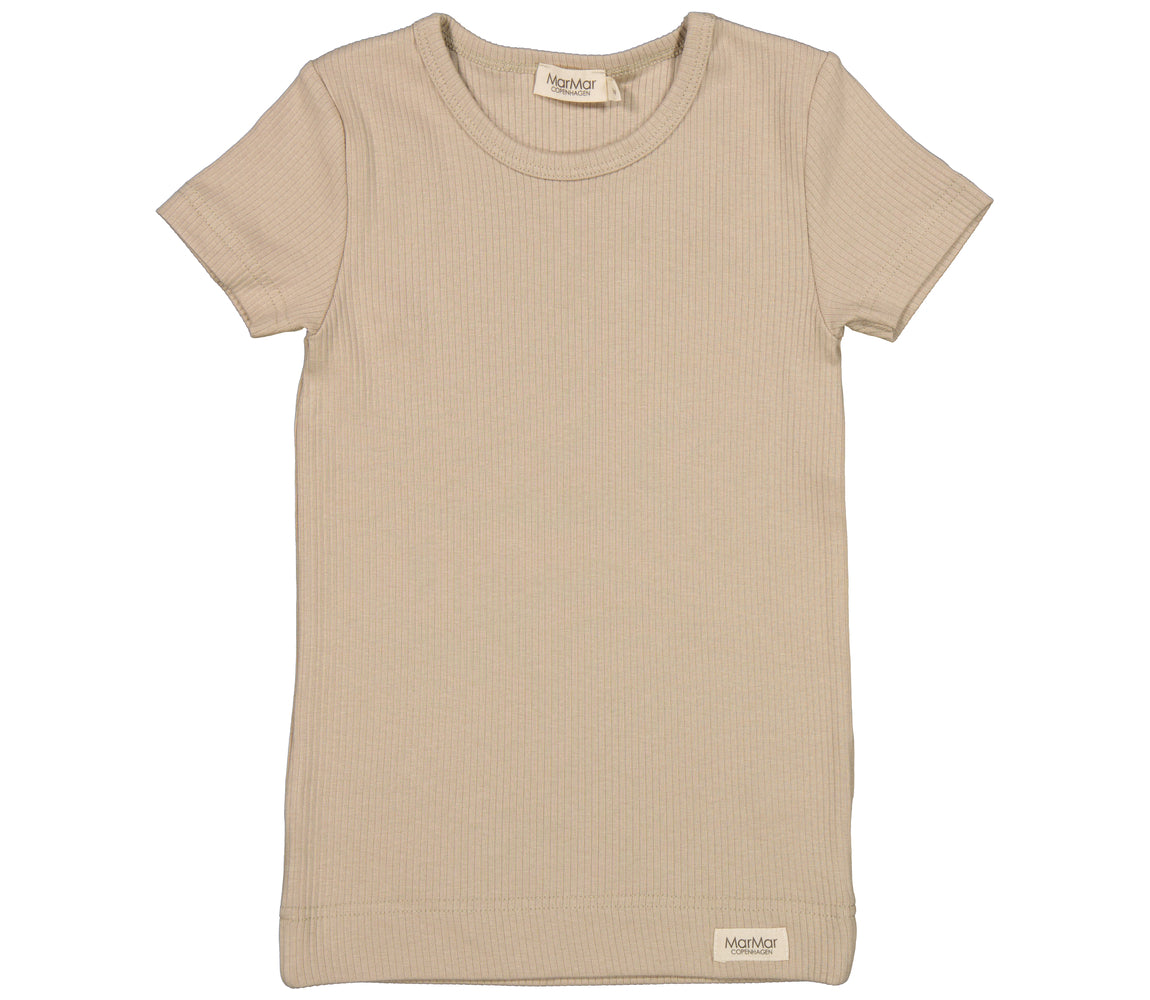 Plain Tee SS, T-shirt - Stone Wall