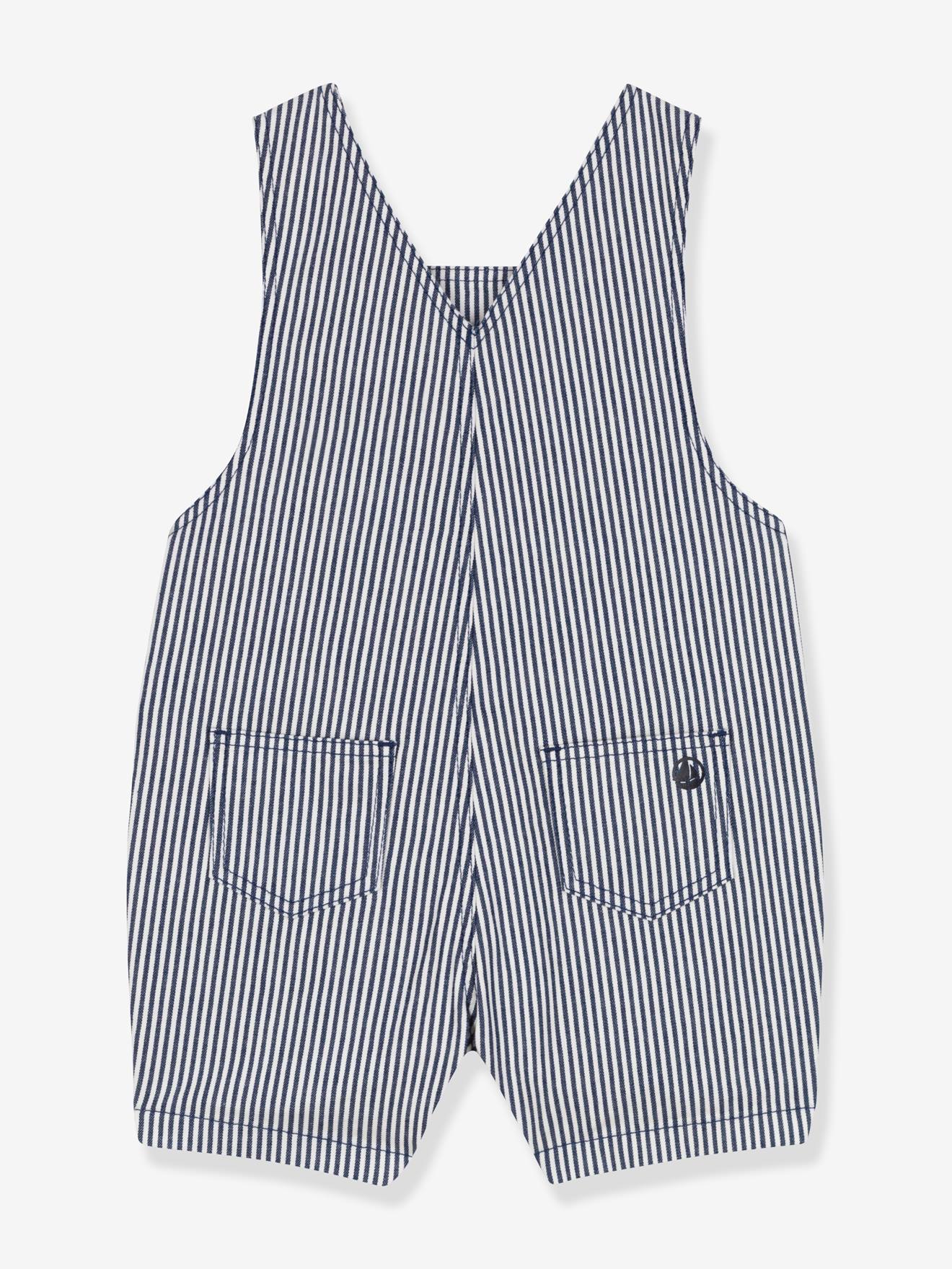 Macacão curto azul PETIT BATEAU