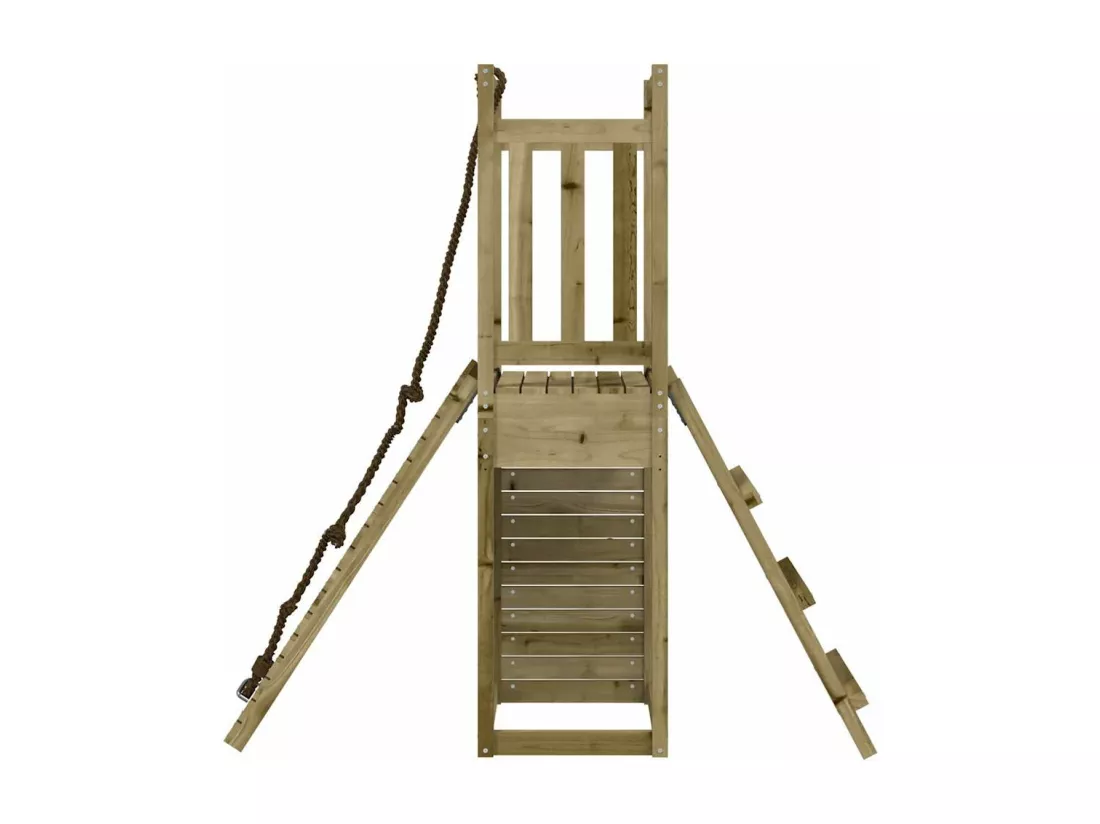 Aire de jeux d'extérieur bois de pin imprégné