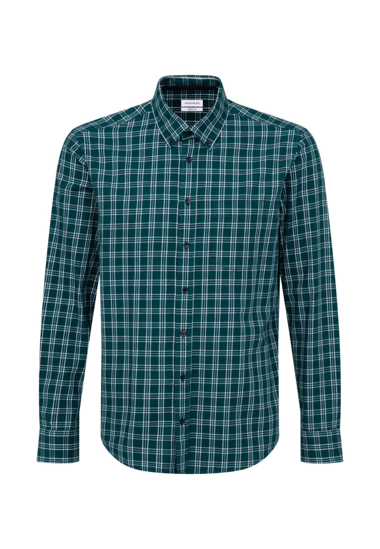 Seidensticker| Herren Casual Hemd Schwarze Rose