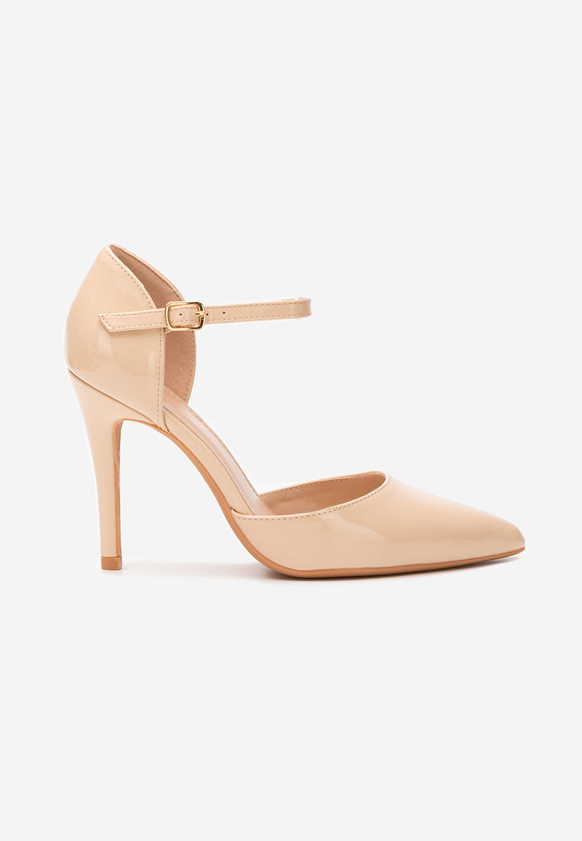 Chaussures à talon aiguille beige Dottie
