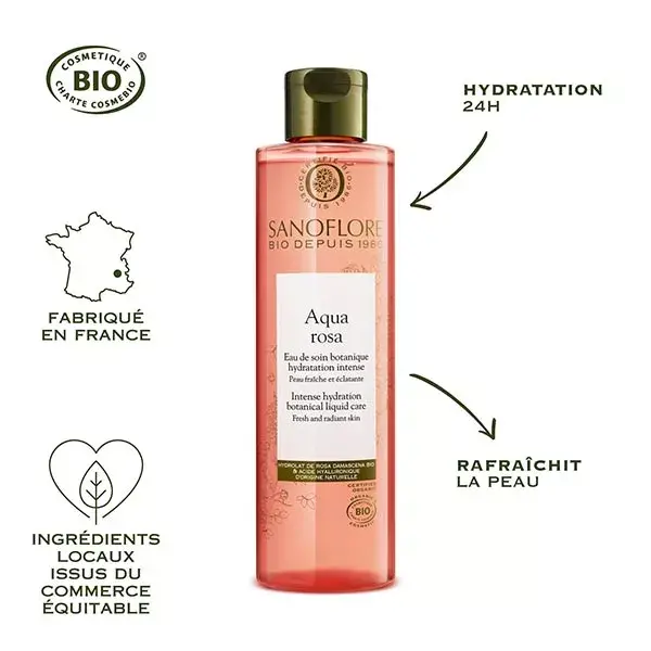Sanoflore Aqua Rosa Botanical Essence 200ml