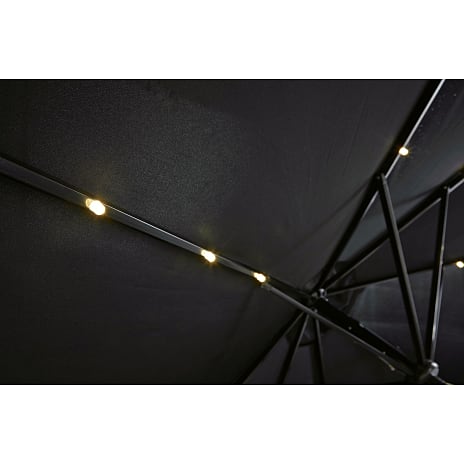 West palm parasol ø3m, sort1