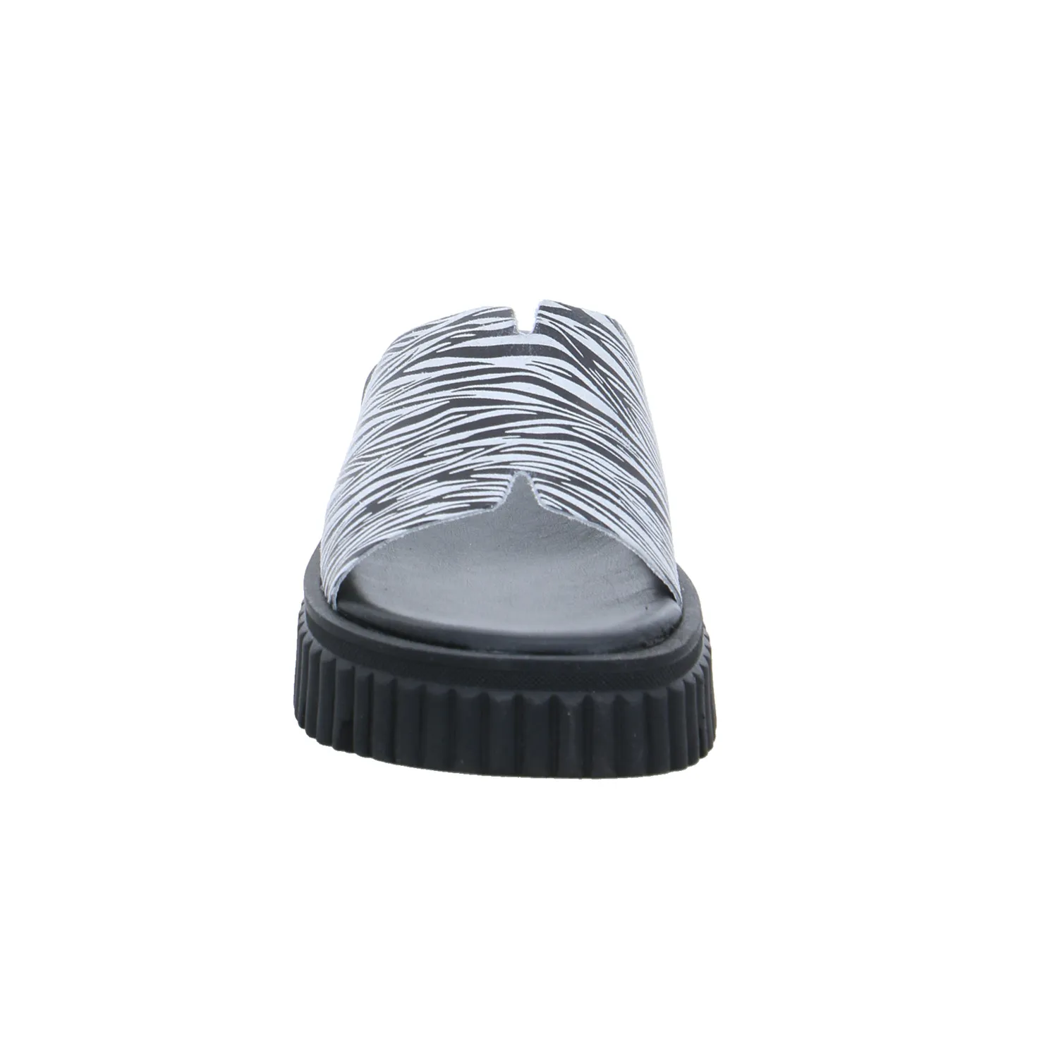 TAMARIS Pantolette Zebra Leder