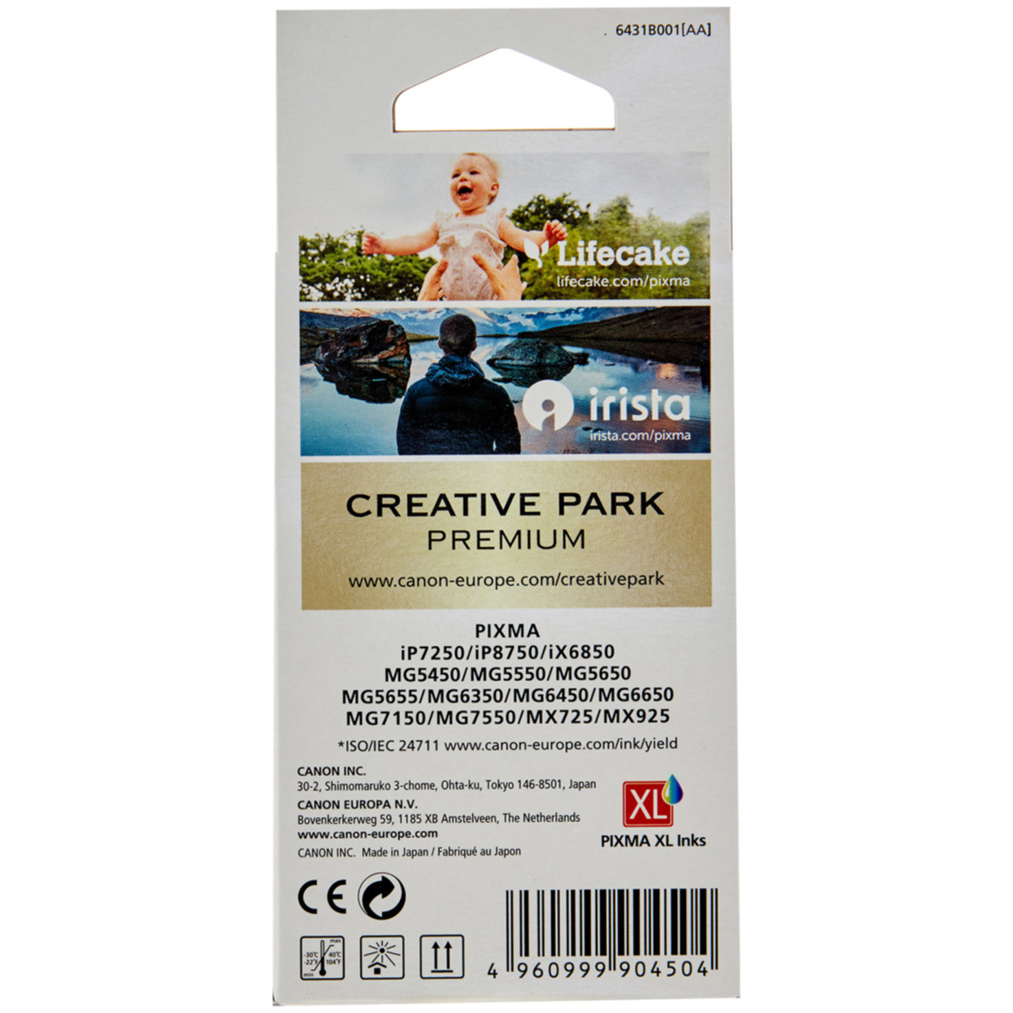 Canon Tintenpatrone black PIXMA PGI-550BKXL