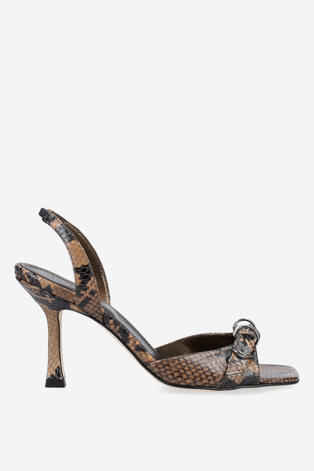 Twenties pitone leather sandals