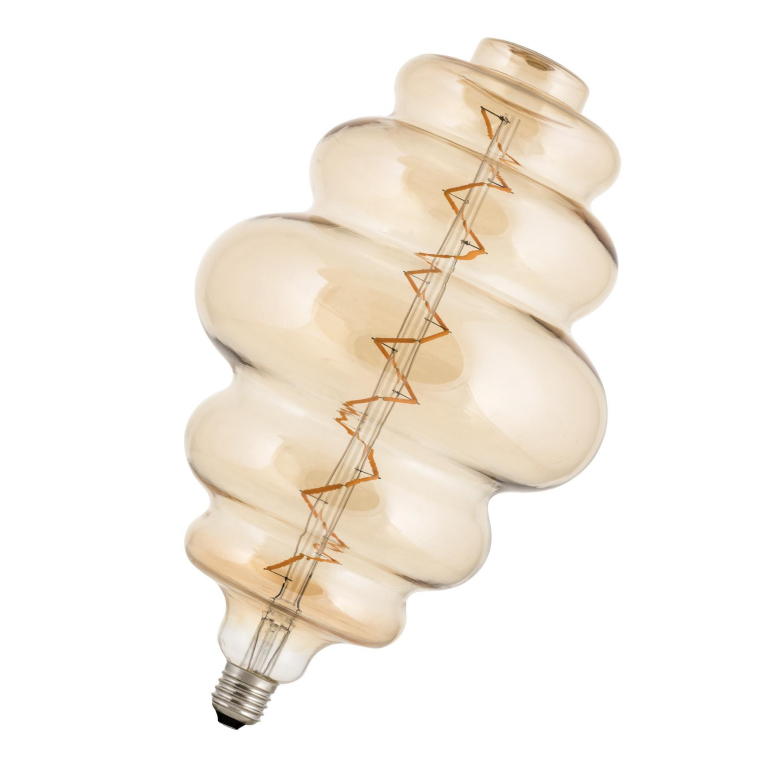 Flinders Big Benny LED Filament lichtbron E27 3W 2000K goud dimbaar