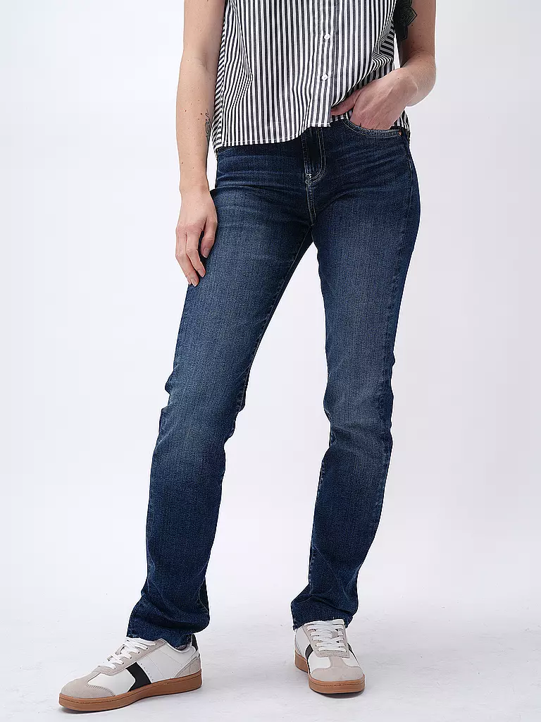 AG Jeans Relaxed Slim Fit GIRLFRIEND dunkelblau