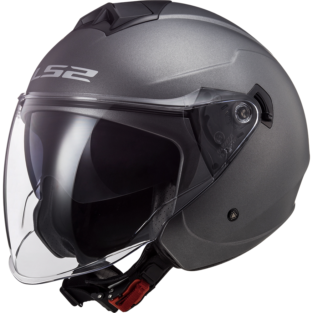 LS2 - Casque OF573 Twister II Solid Gris Mat