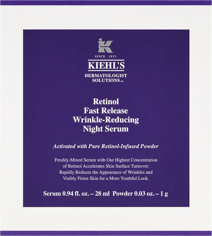 Kiehl's Retinol Fast Release Wrinkle-Reducing Night Serum