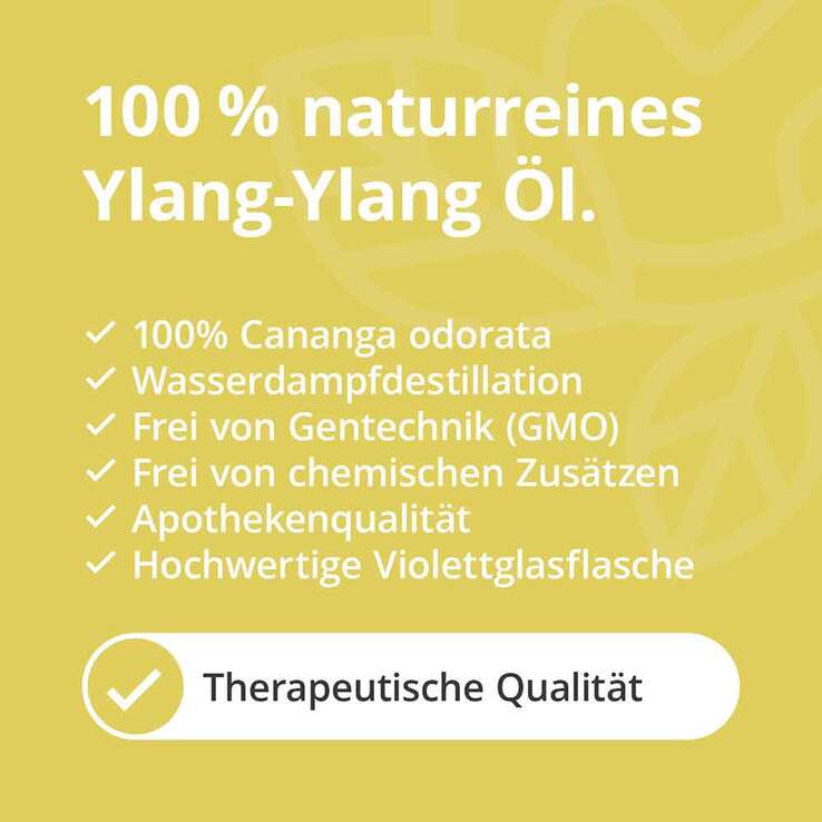 Ylang Ylang Öl naturrein ätherisch, 10 ml