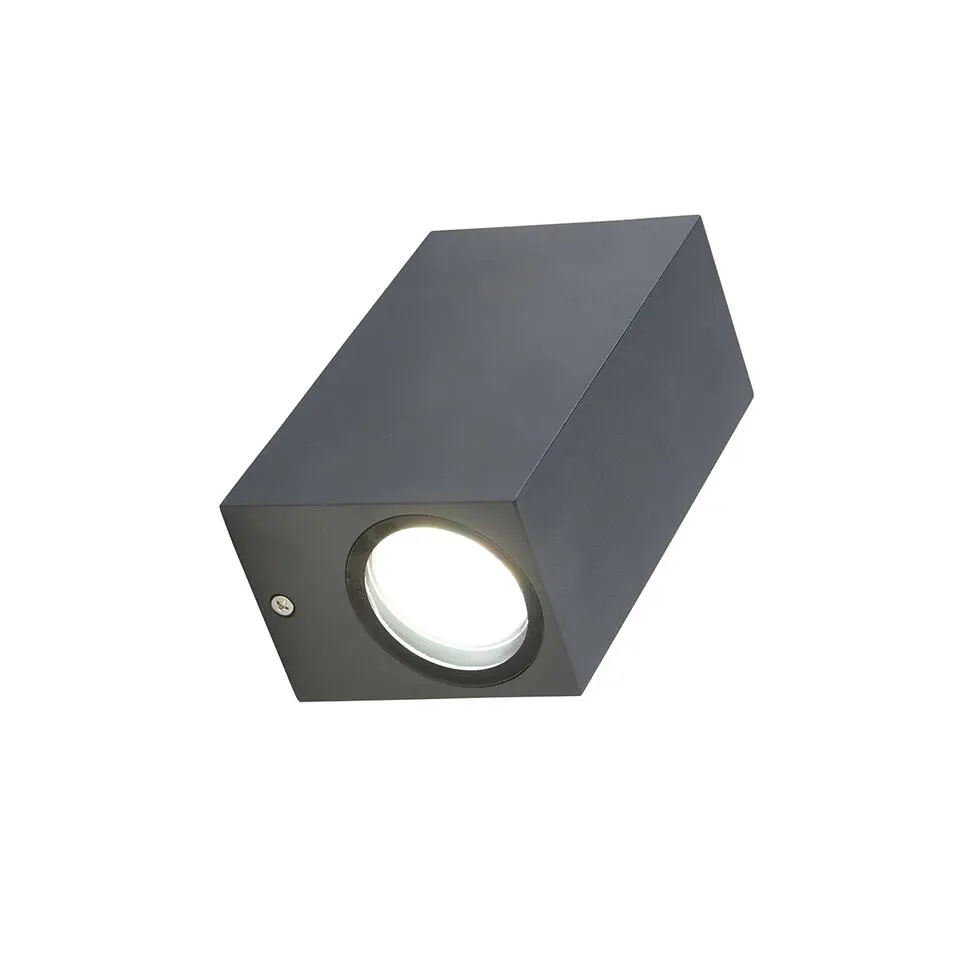 Qazqa wandlampen buiten baleno grijs gu10