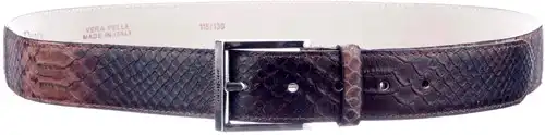 1023 Giorgio bruin print riem bruin print Calandschoen
