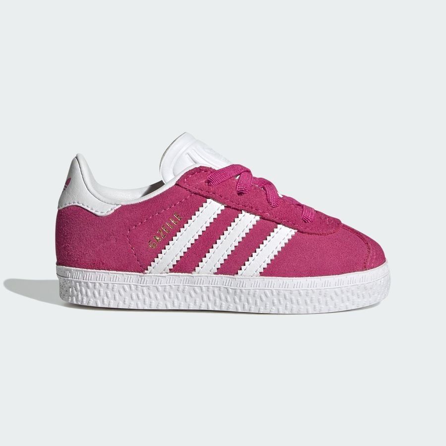 Adidas Original Gazelle Comfort Closure Elastic Laces Shoes Kids