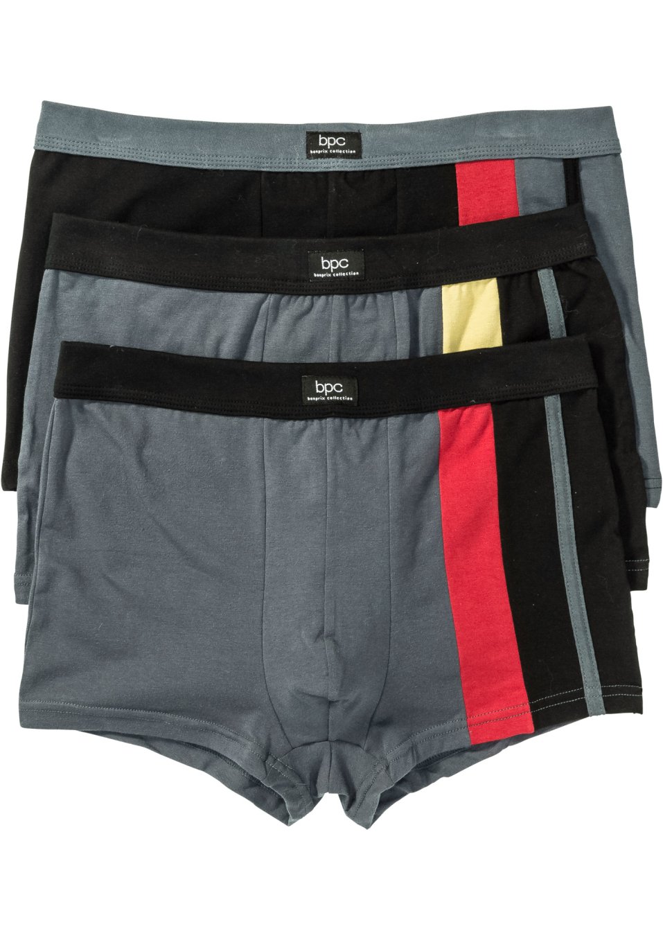 Lot de 3 boxers taille confortable