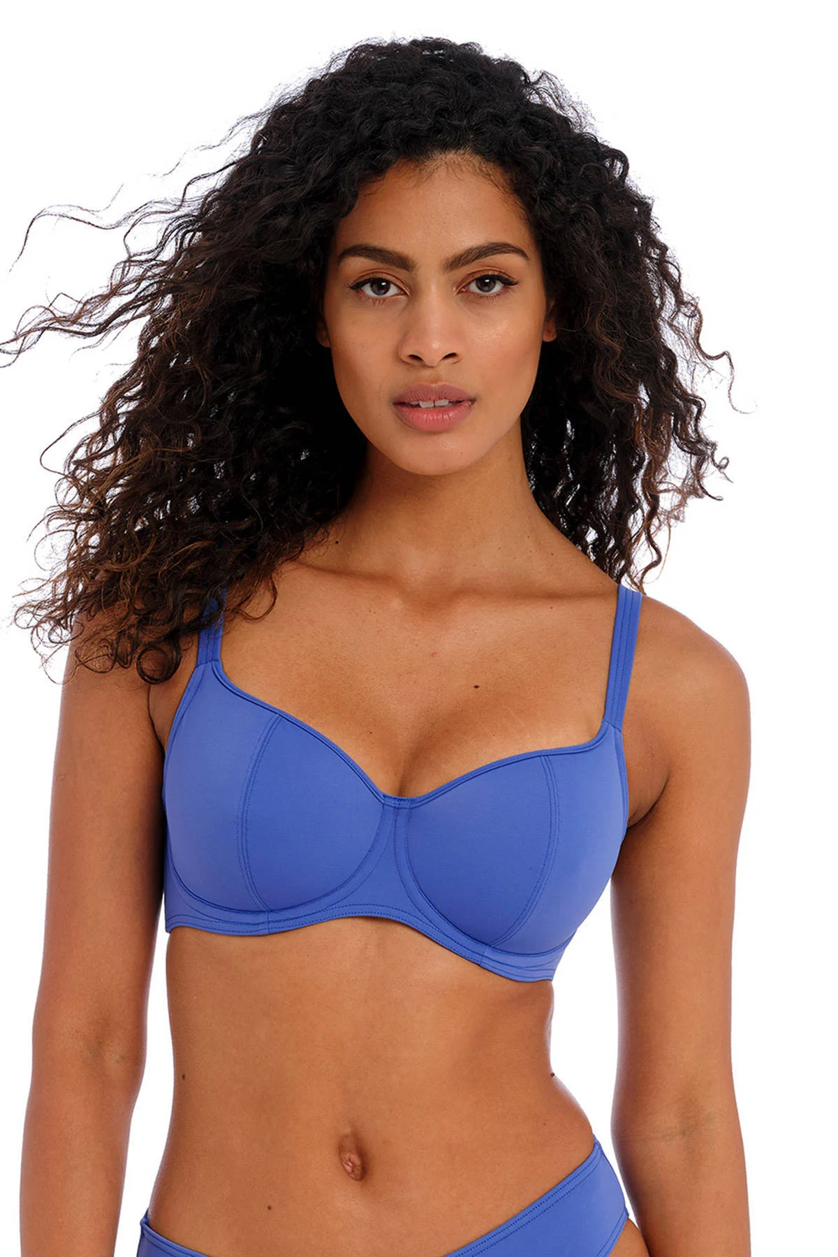 Freya voorgevormde beugel bikinitop Jewel Cove blauw